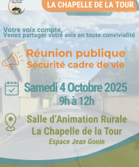réunion publique